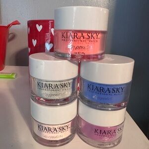 Kiara Sky Dip Powder Set - Pink, Blue, Purple